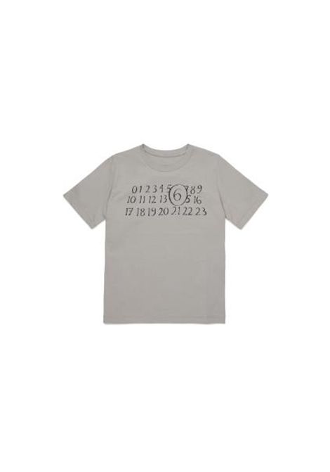 T-shirt girocollo MM6 KIDS MAISON MARGIELA | M61020 MM02YM6907